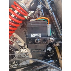 Ersatz LI Io 7V 10AH Batterie für Honda XL 125 mit Yuasa 6N4